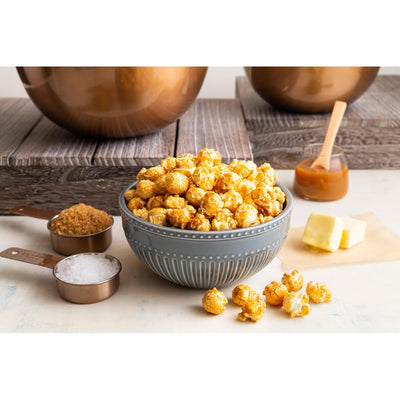 Johnson's Popcorn Caramel Popcorn Handmade, Freshly Popped Gourmet Sweet & Crunchy Delicious Treat for Family Parties, Movie Night Snack Gift Ready 10oz - World Famous Quality Caramel Corn Since 1940!