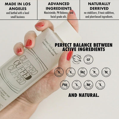Laurel Bath House Cuffed Body Wash | Hydrates, Cleanses, Nourishes Skin with Niacinamide Notes of Leather, Tobacco, Raspberry | Free From Parabens, Sulfates & Phthalates 8oz (3 Pack)