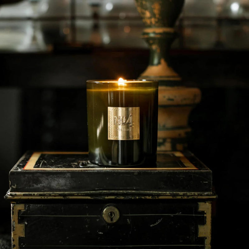 Jackson Vaughn Scented Candle | Aromatherapy Long Lasting Candles Luxury Home Fragrance Decor Gifts Hand Poured Soy Wax Blend Notes of Teakwood, Golden Amber 55 Hour Burn 14.5oz (No. 4 District)