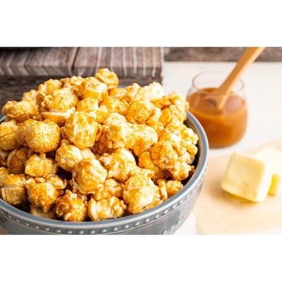 Johnson's Popcorn Caramel Popcorn Handmade, Freshly Popped Gourmet Sweet & Crunchy Delicious Treat for Family Parties, Movie Night Snack Gift Ready 10oz - World Famous Quality Caramel Corn Since 1940!