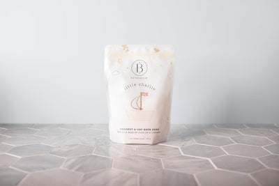 Little Charlie Bath Soak – Gentle & Nourishing Soak for Babies & Sensitive Skin, Made with Collodial Oat, Blue Chamomile & Coconut, Moisturizes & Soothes Delicate Skin, 26oz