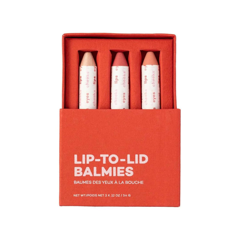 Axiology Multi Stick Crayons For Eyes, Lips, Cheeks Balmies Trio Gift Set Creamy Buildable Lightweight Moisturizing Blush Face Sticks Contour & Highlight All Day Wear Face Makeup (Malibu Magic)