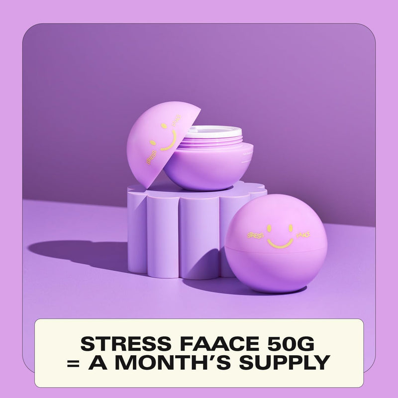 Faace Stress Daily Moisturizing Face Cream Niacinamide Facial Moisturizer I Hydrates & Calms for Alluring Soothed Skin Promotes the Appearance of Clear Skin Youthful Look Vegan & Organic Skincare 1.7oz