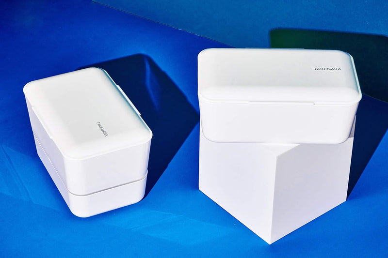 TAKENAKA Bento Box Expanded Double White