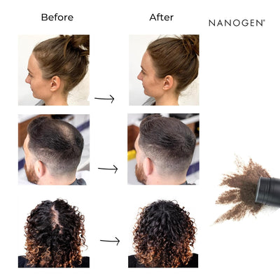 Nanogen Keratin Hair Fibres 30 Grams Shade No. 04 (Dark Blonde)