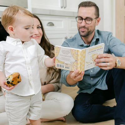 Snuggle Muffins Snuggler & Bedtime Story Time Book Gift Set with a Delicious Recipe for a Sweet Treat to Bring Families Together in The Kitchen! Soft & Cuddly Learning (Savannah Banana)