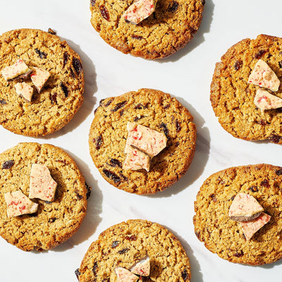 Kiri & Sons Handmade Layered Original Dark and White Chocolate Peppermint Bark - 1Lb Winter Bark Assorted Squares - Winter Candy, Sweets Gift Tin, Old Fashioned Treat, Stocking Stuffer