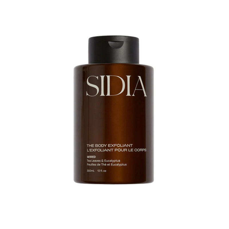 Sidia The Body Exfoliant - Cleanses, Refreshes, Calms Skin 350ml