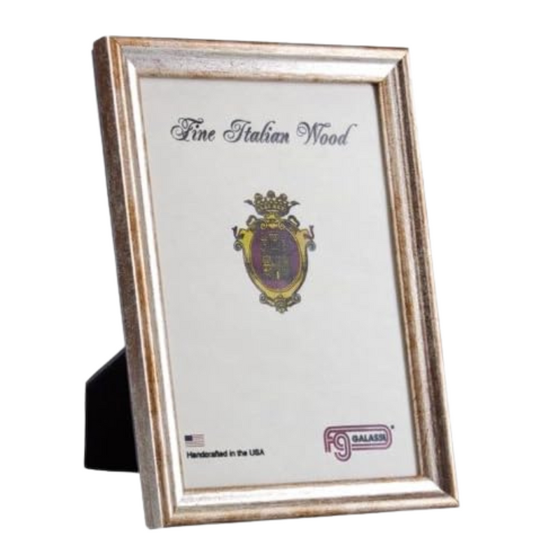 F.G. Galassi silver 5x7 Frame