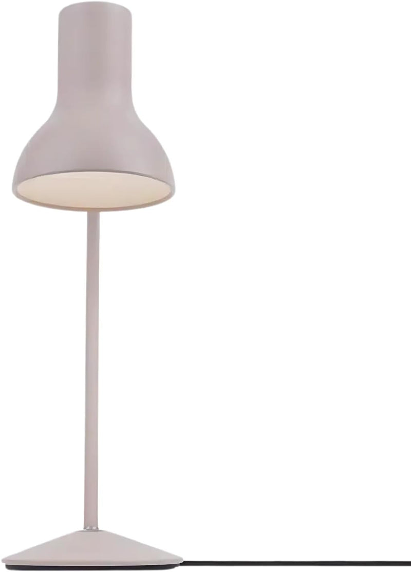 Anglepoise 75 Mini Table Lamp | Matt Paint Finish Cast Iron Base Aluminium Cover with Ergonomic Switch & Decorative Light Spill for Office Decor Home Essentials Study Bedroom Reading Light (Mole Grey)