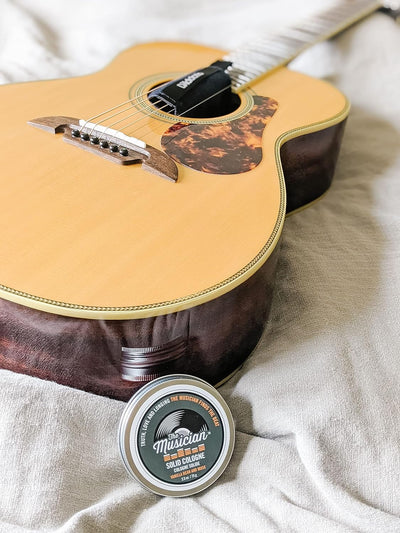 Walton Wood Farm Solid Cologne (The Musician) Vanilla Bean & Musk Scent Vegetarian Friendly, and Paraben-Free 2.5 oz