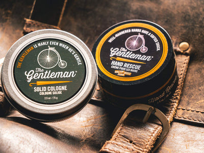 Walton Wood Farm Solid Cologne (The Gentleman) Citrus & Mahogany Scent Vegetarian-Friendly and Paraben-Free 2.5 oz