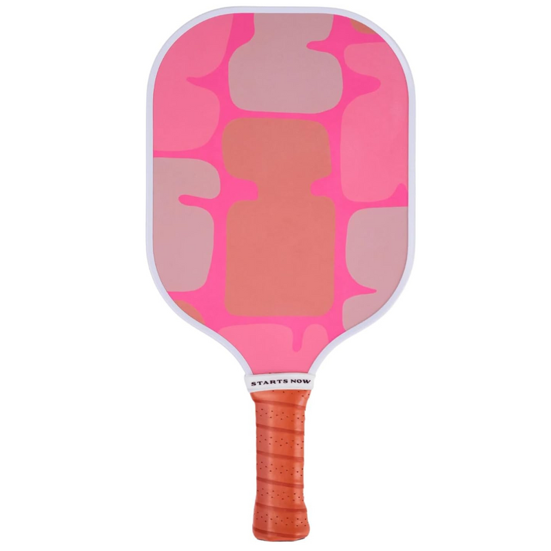 On Holiday Pickleball Paddle | Fiberglass Face Honeycomb Core, High Spin, Shock-Absorbing, Lightweight Durable for Power, Control & Balance Edge Guard & Grip Tape for Sweaty Hands - All Levels (Ibiza)