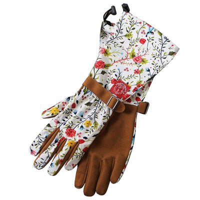 women's small gardening gloves Womanswork Garden of Paradise Arm Saver Glove, Small – Alrossa