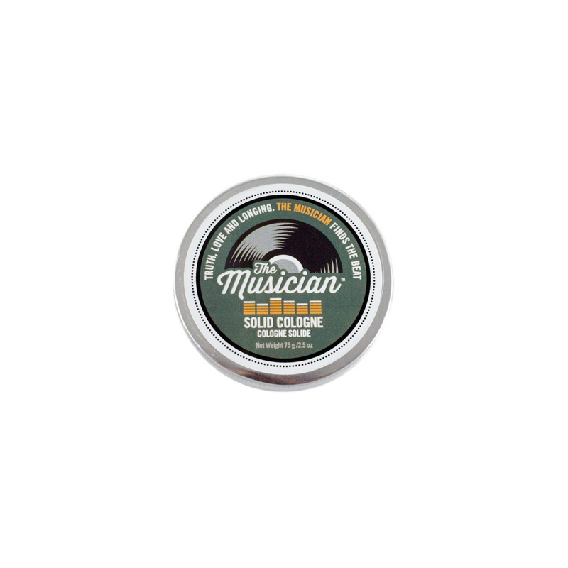 Walton Wood Farm Solid Cologne (The Musician) Vanilla Bean & Musk Scent Vegetarian Friendly, and Paraben-Free 2.5 oz