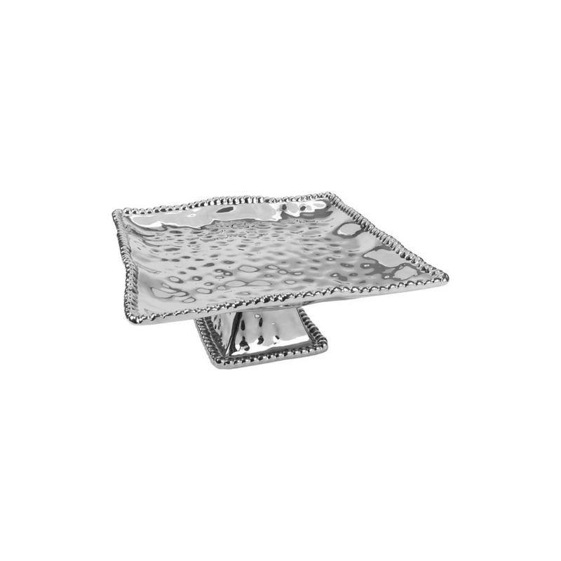 Pampa Bay Porcelain Verona Square Cake Stand