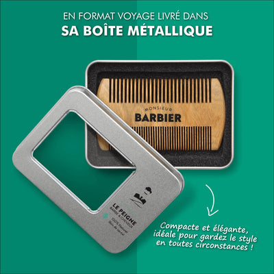 Men's Sandalwood Beard/Hair Comb - 100% Natural