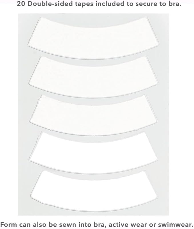 Braza Breast Form - Foam Mastectomy Prosthesis Bra Insert Pads - Breast Form Ideal for Post-Surgery Casual Wear, Beige Size 4