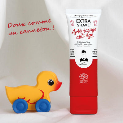 Aftershave Balm | Natural, Vegan, French | Repairing & Anti-Aging Properties | RGNA© Activators & Hyaluronic Acid | Soothes Micro-Cuts | 75mL