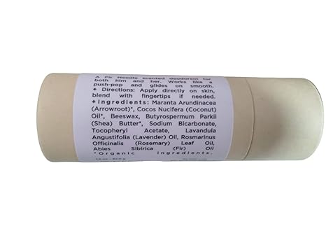 | Natural Aluminum-Free Deodorant | Shea Butter & Coconut Oil | Naturally Scented | Free of Parabens & Sulfates | 1.5 Oz, (54321)