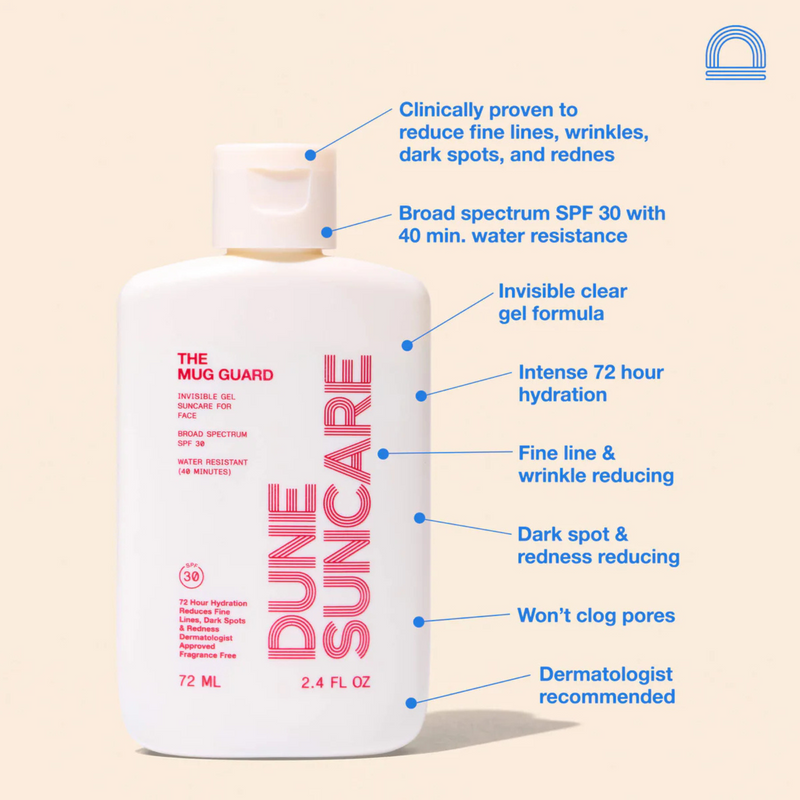 Dune Suncare The Mug Guard 2.4 FL OZ SPF 30 Fragrance Free
