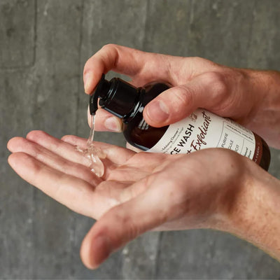 Exfoliating Face Wash | Award Winning Natural Cleansing Gel with Sweet Almond & Shea Butter | Gentle Daily Exfoliating Facial Cleanser | Citrusy Fragrance Vegan Made in France 8.45oz