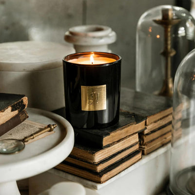 Jackson Vaughn Scented Candle | Aromatherapy Long Lasting Candles Luxury Home Fragrance Decor Gifts Hand Poured Soy Wax Notes of Juniper Berry, Rosemary, Fresh Evergreen 55 Hour Burn 14.5oz (Hudson)