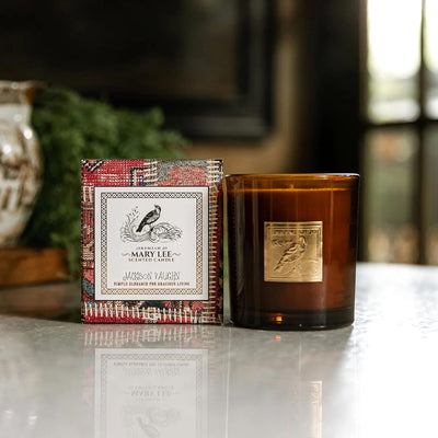 Jackson Vaughn Jeremiah Jo Candle | Aromatherapy Long Lasting Luxury Home Fragrance Decor Gifts Hand Poured Soy Wax Blend Notes of Grapefruit, Red Currant, BlackBerry 55 Hour Burn 14.5oz (Mary Lee)