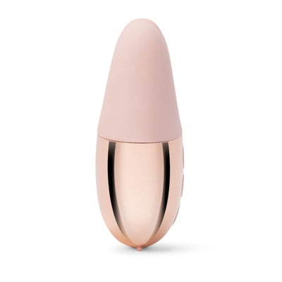 Mini Compact Vibrator Massager Double Vibe by Le Wand (Rose Gold)