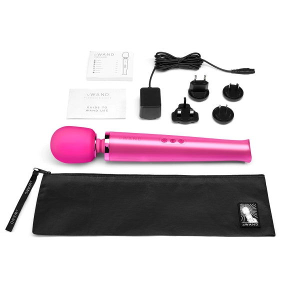 Rechargeable Vibrating Massager by Le Wand (Magenta) Alrossa Rechargeable Vibrating Massager by Le Wand (Magenta) Alrossa