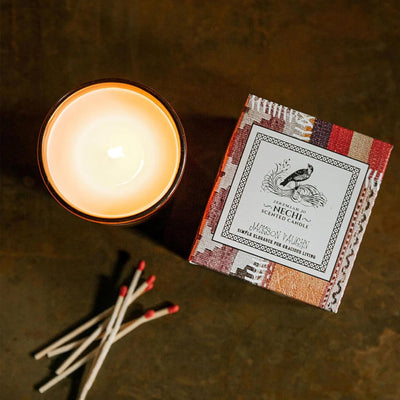 Jackson Vaughn Jeremiah Jo Candle | Aromatherapy Long Lasting Luxury Home Fragrance Decor Gifts Hand Poured Soy Wax Blend Notes of Neroli, Wild Honeysuckle, Vanilla Bean 55 Hour Burn 14.5oz (Nechi)