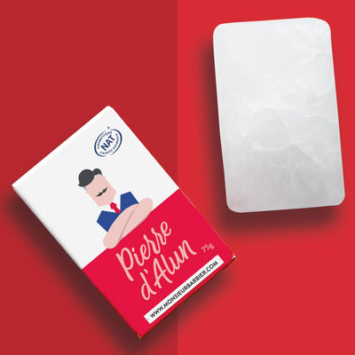 Face Mask Bracket Alum stone - AFTERSHAVE ALUM STONE - 75grams