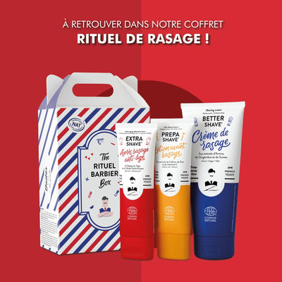 Aftershave Balm | Natural, Vegan, French | Repairing & Anti-Aging Properties | RGNA© Activators & Hyaluronic Acid | Soothes Micro-Cuts | 75mL