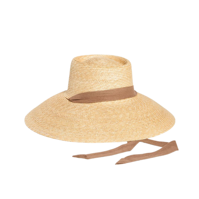 Lack of Color Seashells Fedora – Straw Woven, Small – Alrossa display picture 2