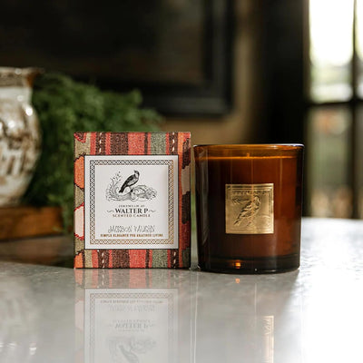 Jackson Vaughn Jeremiah Jo Candle | Aromatherapy Long Lasting Luxury Home Fragrance Decor Gifts Hand Poured Soy Wax Blend Notes of Cassis, Black Currant, Fresh Lime 55 Hour Burn 14.5oz (Walter P)