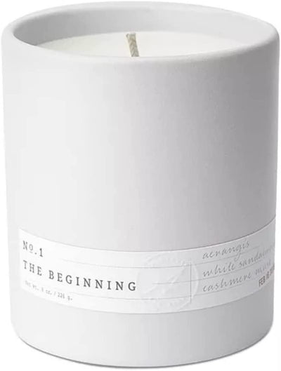 Aerangis Candle The Beginning - Aromatherapy, Long Lasting Candles, Decorative Home Fragrance Decor Gift - 50 Hour Burn Time Notes of Orchid, Bergamot, Jasmine, Rose, Sandalwood, Musk (No.1)