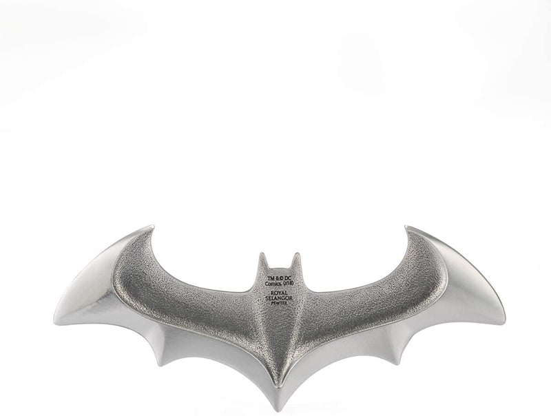 Royal Selangor Hand Finished DC Collection Pewter Batman Batarang Letter Opener Gift