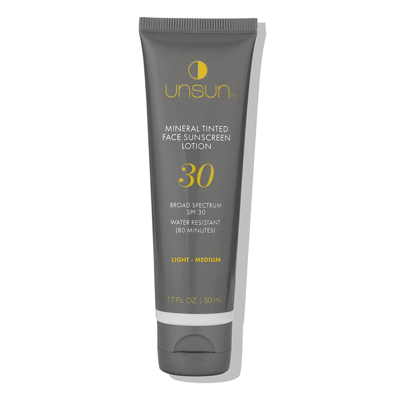 Unsun Mineral Face Sunscreen In Light/Medium