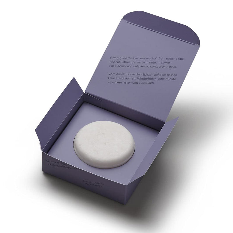 Abhati Suisse | NANDA Detoxifying Shampoo Bar | Cleansing | Soothing & Restorative | Made in Switzerland | 58 g