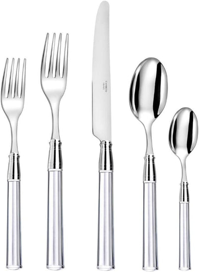 Capdeco Doric Clear 5 Piece Flatware Set