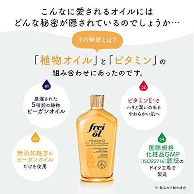 Frei Oel Oil Experts Massage Oil for Pregnant Women 125ml