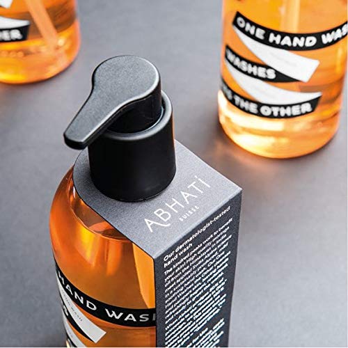 Abhati Suisse | ONE HAND WASHES THE OTHER Hand Soap | Natural Antioxidants | Cleansing & pH Balanced Formula | Made In Switzerland | 300 ml
