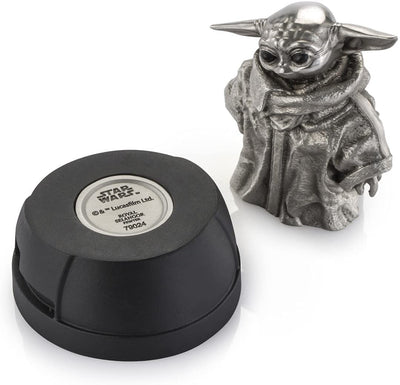 Royal Selangor Hand Finished Star Wars Collection Pewter Grogu Statue Figurine Gift