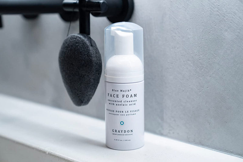 Graydon Face Foam - Fragrance-Free Cleanser I Brightens, Cleanses, & Smooths Skin with PH-Balanced Formula I 100ml/ 3.4oz