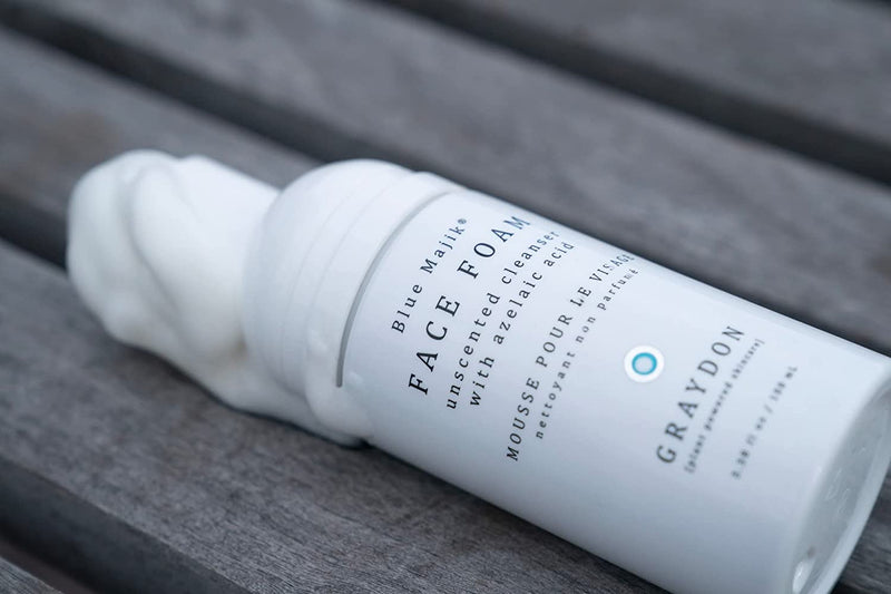 Graydon Face Foam - Fragrance-Free Cleanser I Brightens, Cleanses, & Smooths Skin with PH-Balanced Formula I 100ml/ 3.4oz