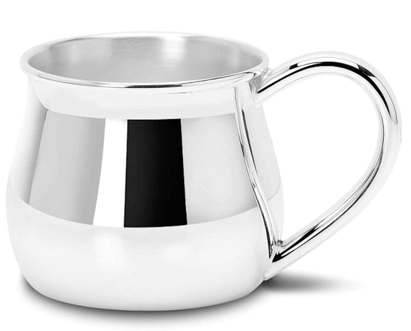 Krysaliis Sterling Silver Traditional Bulge 5 Ounce Plain Cup