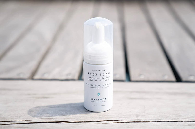 Graydon Face Foam - Fragrance-Free Cleanser I Brightens, Cleanses, & Smooths Skin with PH-Balanced Formula I 100ml/ 3.4oz