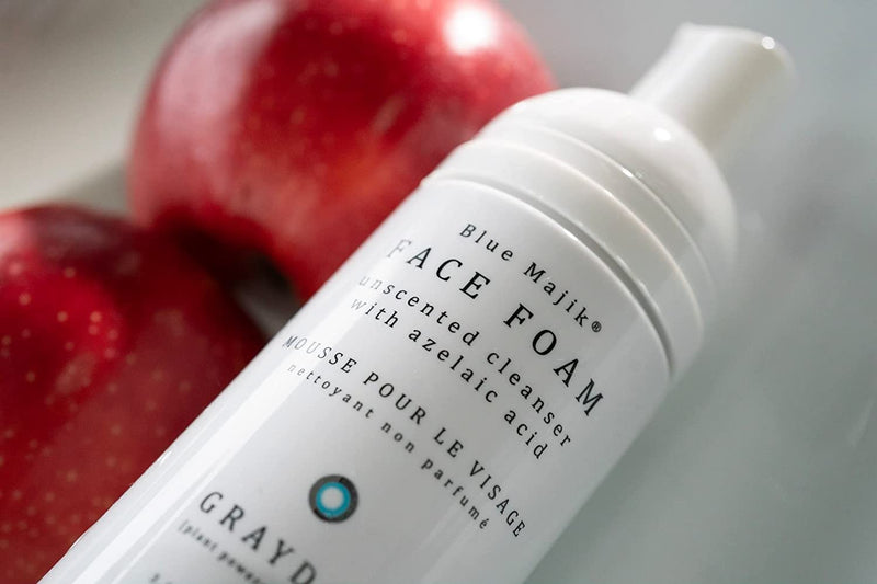 Graydon Face Foam - Fragrance-Free Cleanser I Brightens, Cleanses, & Smooths Skin with PH-Balanced Formula I 100ml/ 3.4oz