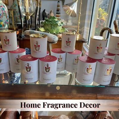 Dubois Frere Candle - Aromatherapy, Long Lasting Luxury Glass Candle Gifts for Weddings, Birthdays, Holiday Party, Aroma Home Fragrance Decor Vine Citrusy Scent Holiday Winter 190Gr (Soleil)