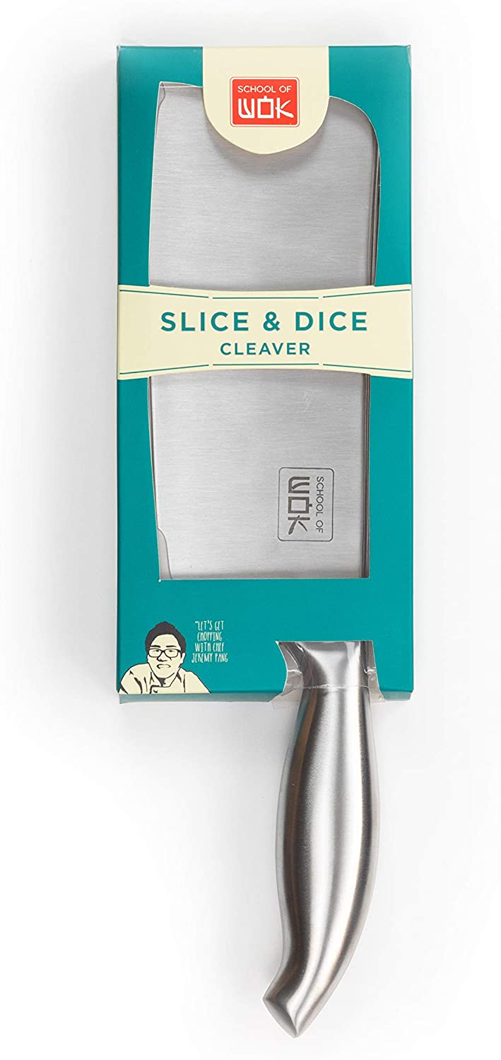 School of Wok - Slice & Dice Cleaver - 7"/18cm